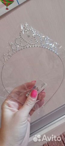 Диадема корона детская (металл, не пластик)