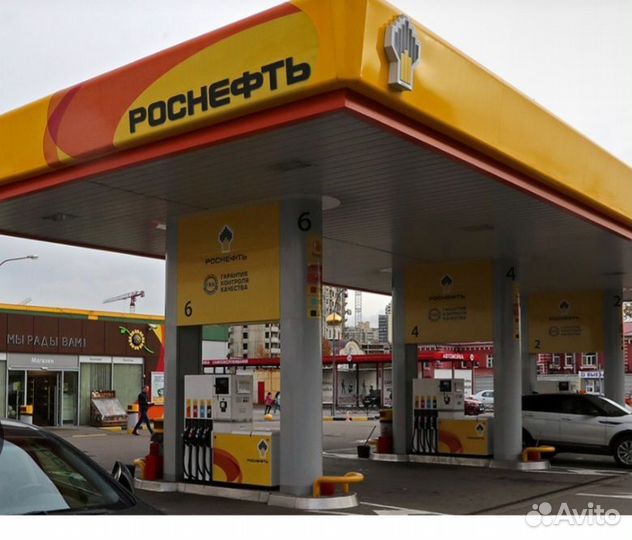 Заправщик АЗС Роснефть