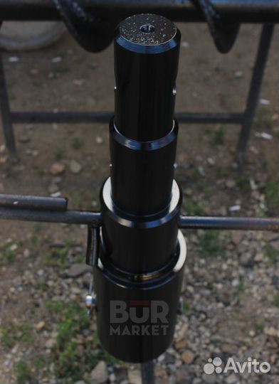 Переходник для монтажа винтовых свай Dinex