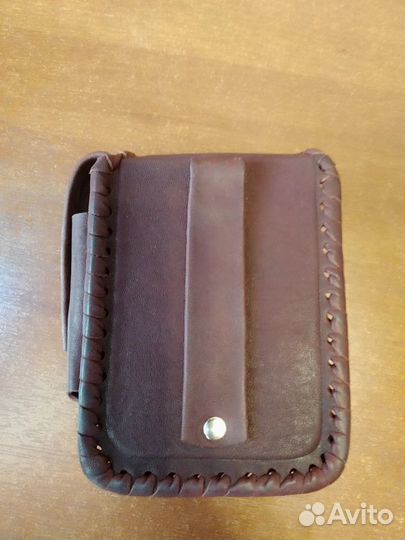 Портсигар Макей кожаный