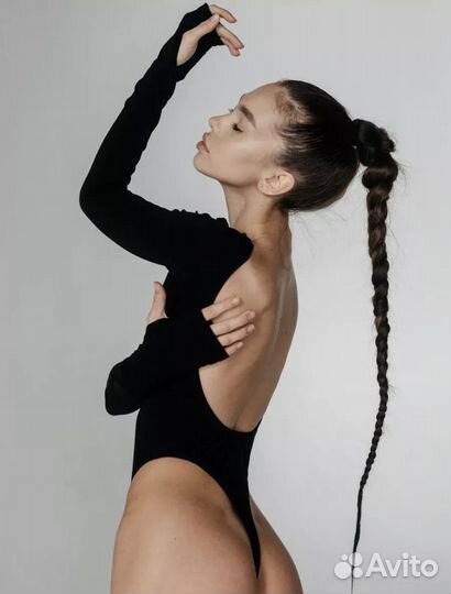 Боди с открытой спиной