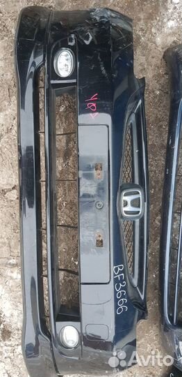 Honda Jazz Fit бампер туманки обвес