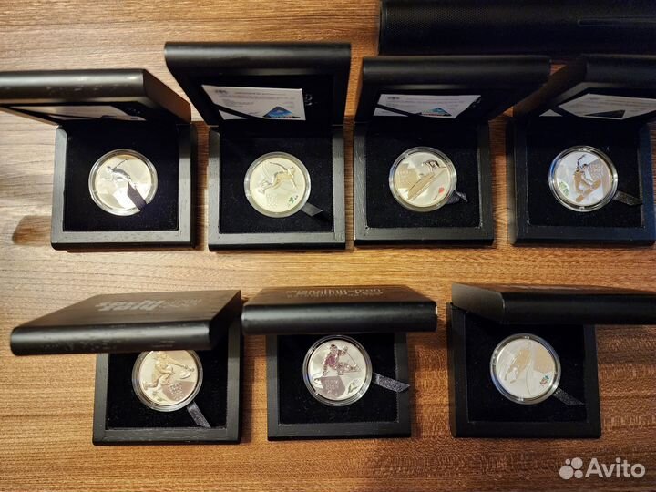 3 рубля 2014 год Олимпиада Сочи. Серебро