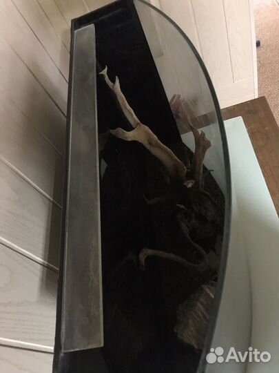 Аквариум 120л с декором