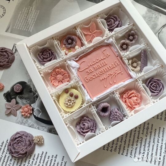 Шоколад учителю ручной работы