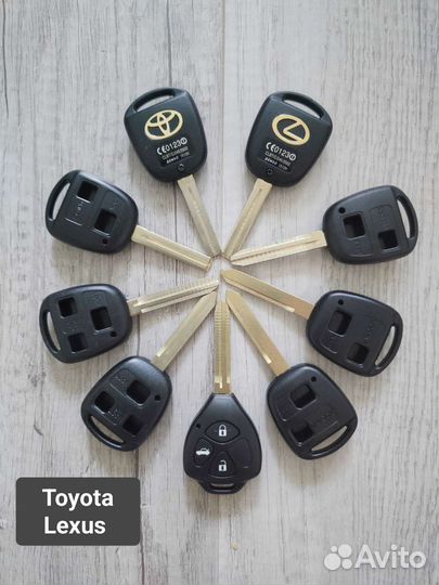 Корпуса автоключей + замена с нарезкой лезвия