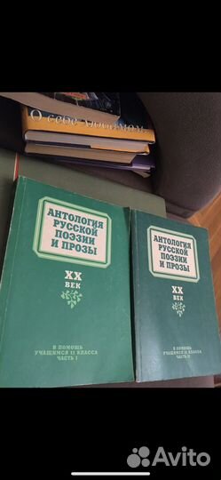Антология русской поэзии и прозы. хх век В 2 томах