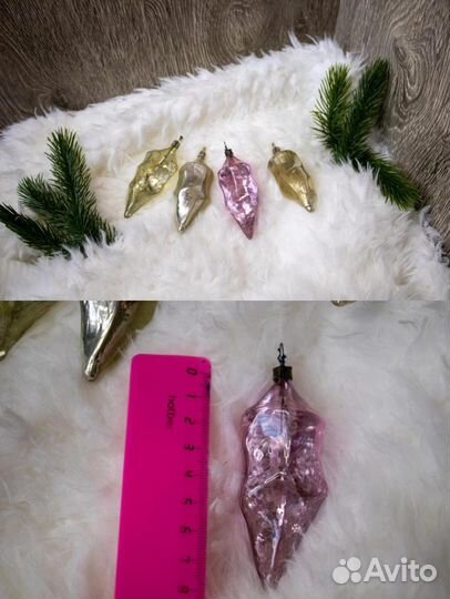 Елочные игрушки СССР