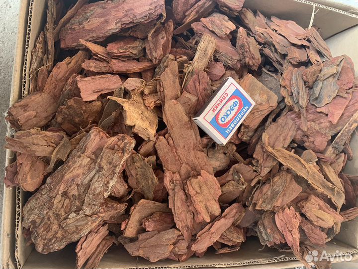 Кора сибирской лиственницы разных фракций