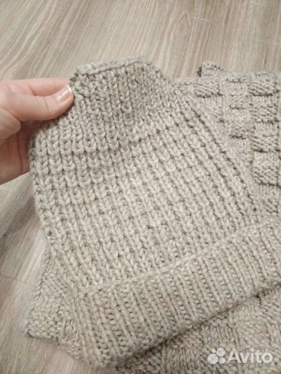 Комплект шапка и снуд женский