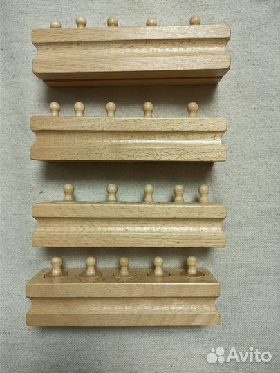 Цилиндрическая головоломка Монтессори