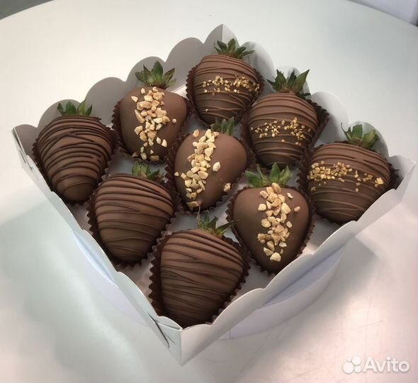 Клубника в бельгийском шоколаде