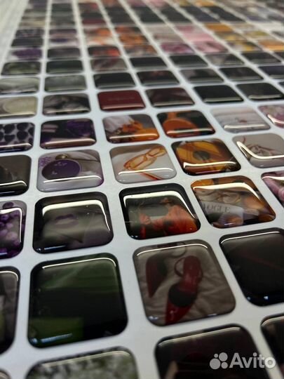 3D Стикеры из эпоксидной смолы - 