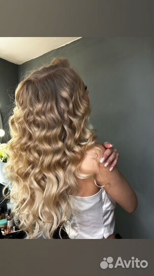 Макияж и прическа полный образ