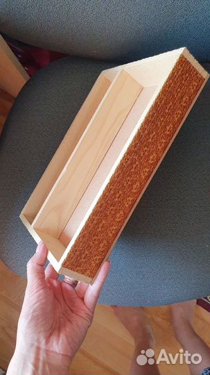 Деревянная коробка подарочная