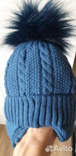 Шапочка зимняя от 0 до 3х месяцев