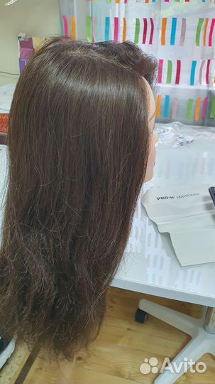 Манекен голова для причесок 