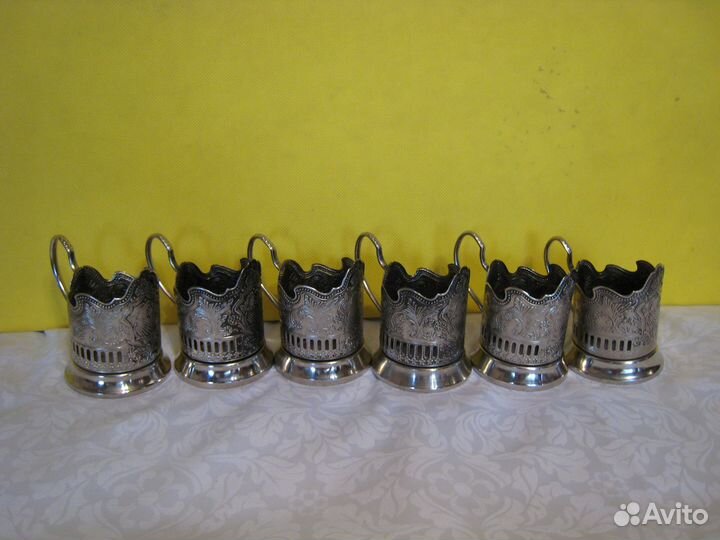 Подстаканник мельхиоровый СССР