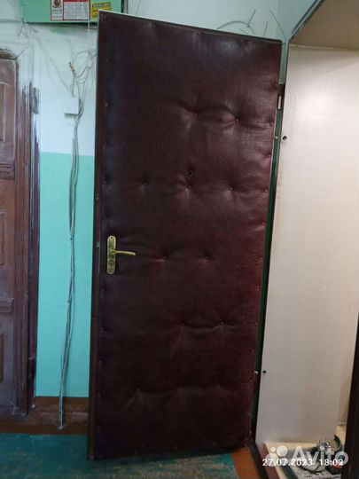 Дверь входная металлическая