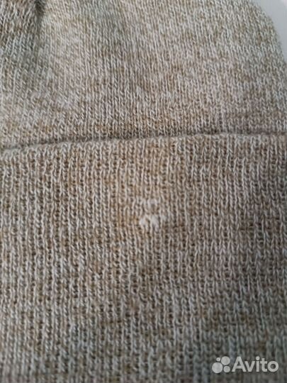 Шапка осень для девочки бежевая