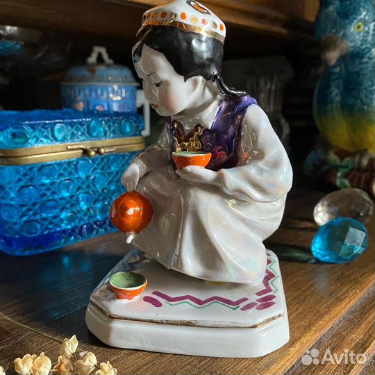 Статуэтка Маленькая хозяйка Дулево СССР
