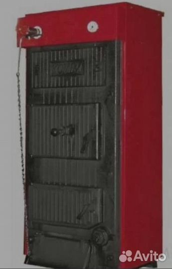 Котёл кчм-5-К 50 кВт твердотопливный