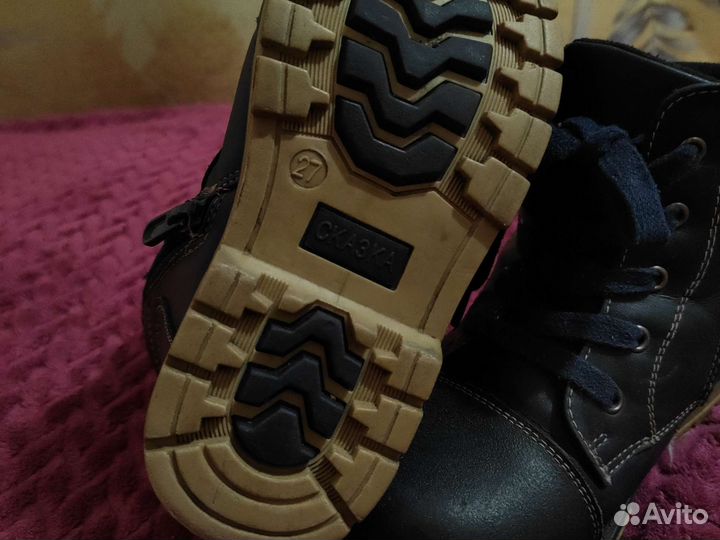 Ботинки детские 27 размер