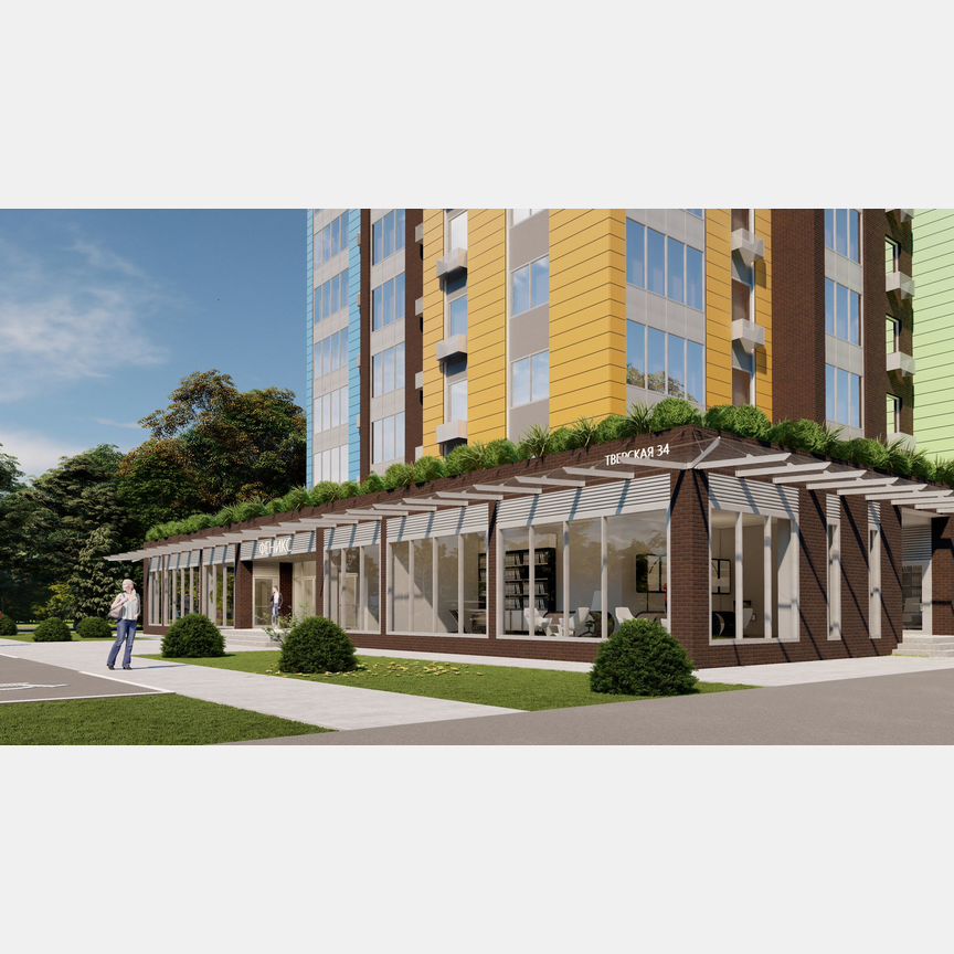 1-к. квартира, 43,4 м², 8/9 эт.