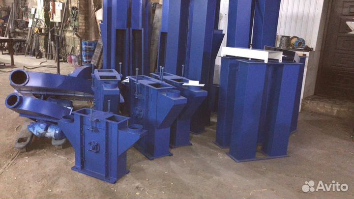 Нория нз-100. Элеватор. Транспортер с ковшами