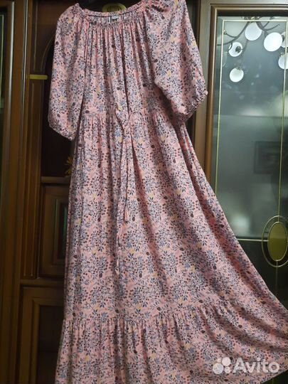 Платье женское летнее бохо,штапель