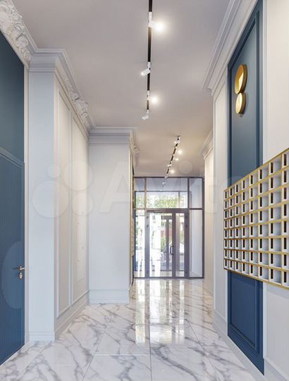 2-к. квартира, 59,1 м², 2/17 эт.