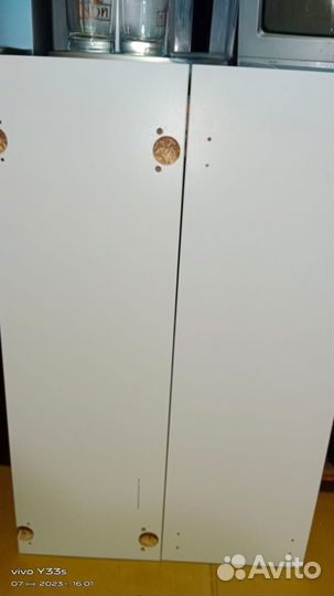 Фасад Воксторп 25*80 (комплект 2 двери) новый