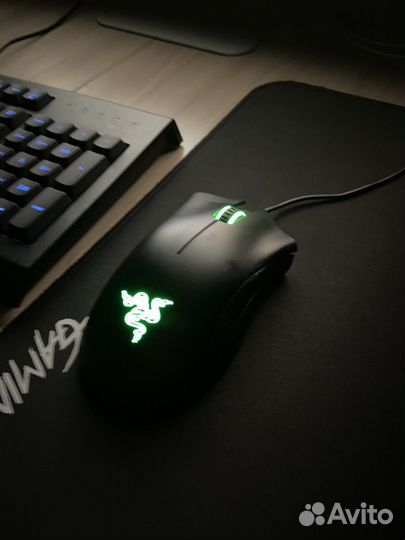 Игровая клавиатура и мышь razer