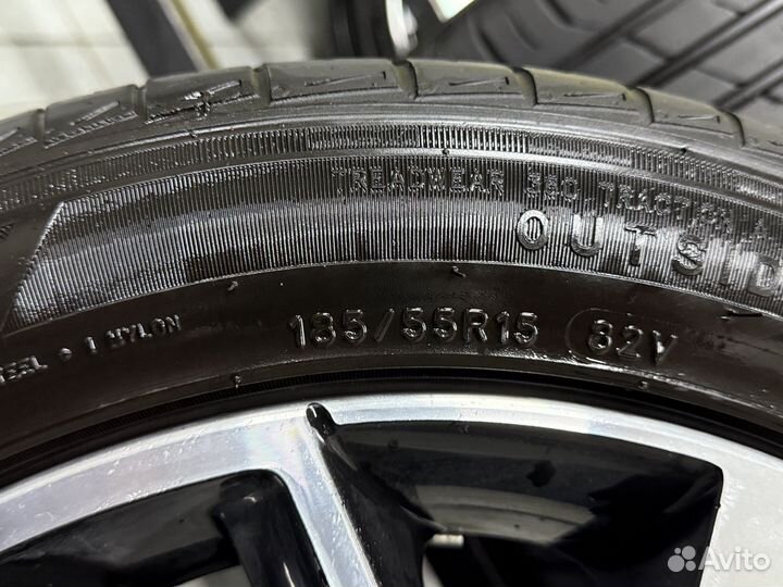 Гранта клаб в сборе с летними шинами R15