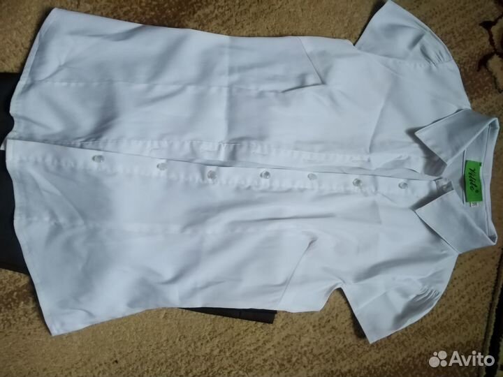 Блузка белая для девочки