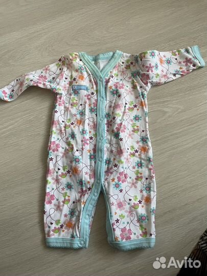 Вещи пакетом на девочку 3-6мес