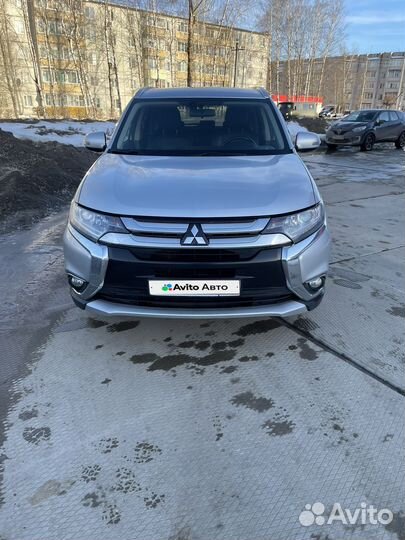 Mitsubishi Outlander 2.4 CVT, 2016, 150 000 км