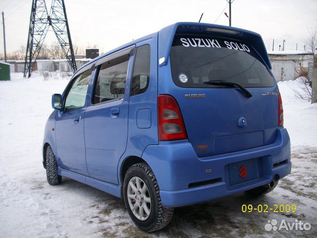 Ветровики, Дефлектор капота Suzuki Wagon R+с 20002
