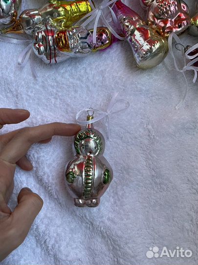 Елочные игрушки СССР