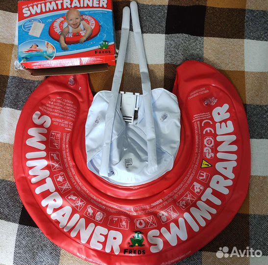 Swimtrainer круг для купания красный 6-18 кг