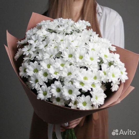 Букет из Хризантем. Цветы с Доставкой