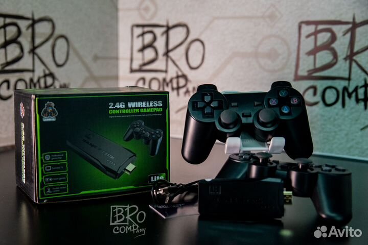 Игровая приставка game stick 128 gb расширенная