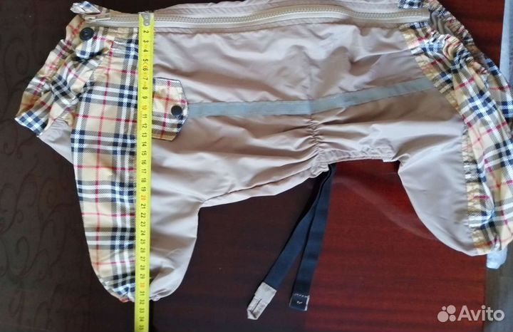 Комбинезон для собаки (дождевик) Вельш корги