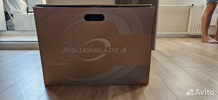 Ролики rollerblade spark 80w alu рр.39