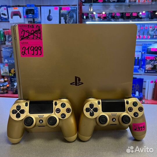 Sony PS4 slim 1tb Gold edition
