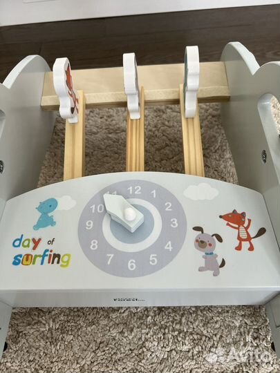 Ходунки каталка детские деревянные