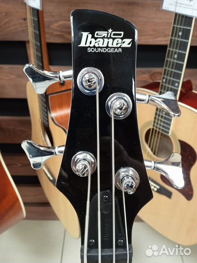 Бас гитара ibanez GIO GSR200-BK black