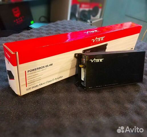 Усилитель Vibe PowerBox 65.4M-V7 4-канальный