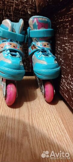 Роликовые коньки детские раздвижные Kreiss