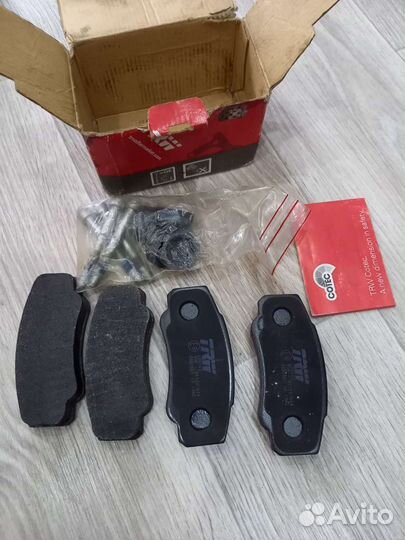Тормозные колодки fiat Ducato